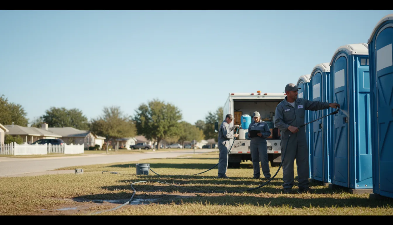Long-Term Portable Toilet Rental in Americus, KS near me